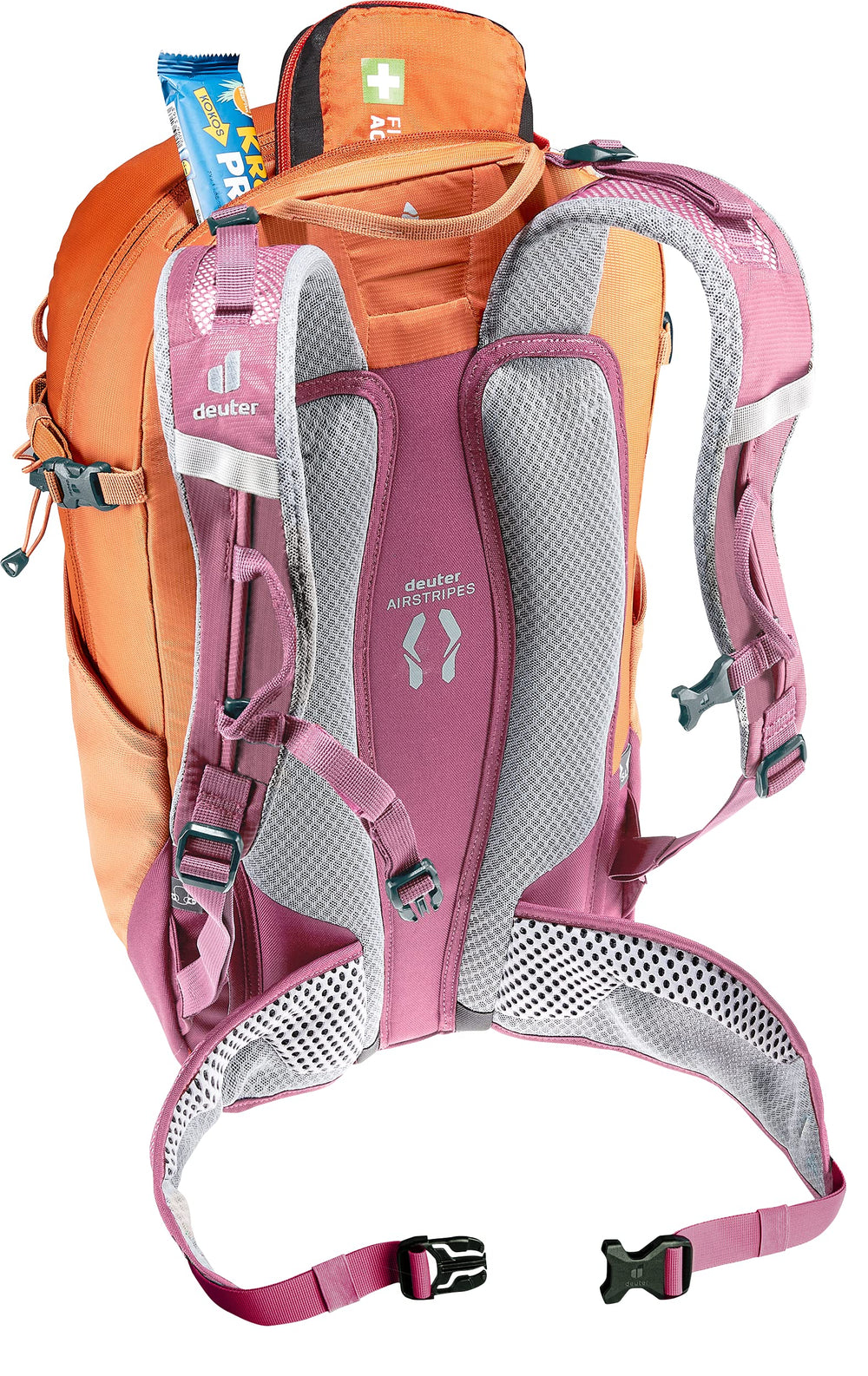 Deuter Women's Trail 23L SL attachment points for poles and ice tools