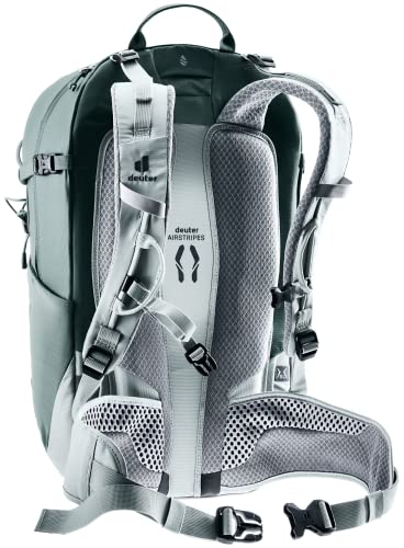 Deuter Women's Trail 23L SL hip fins contour for snug fit.
