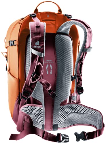 Deuter Women's Trail 23L SL front zip access for quick gear reach