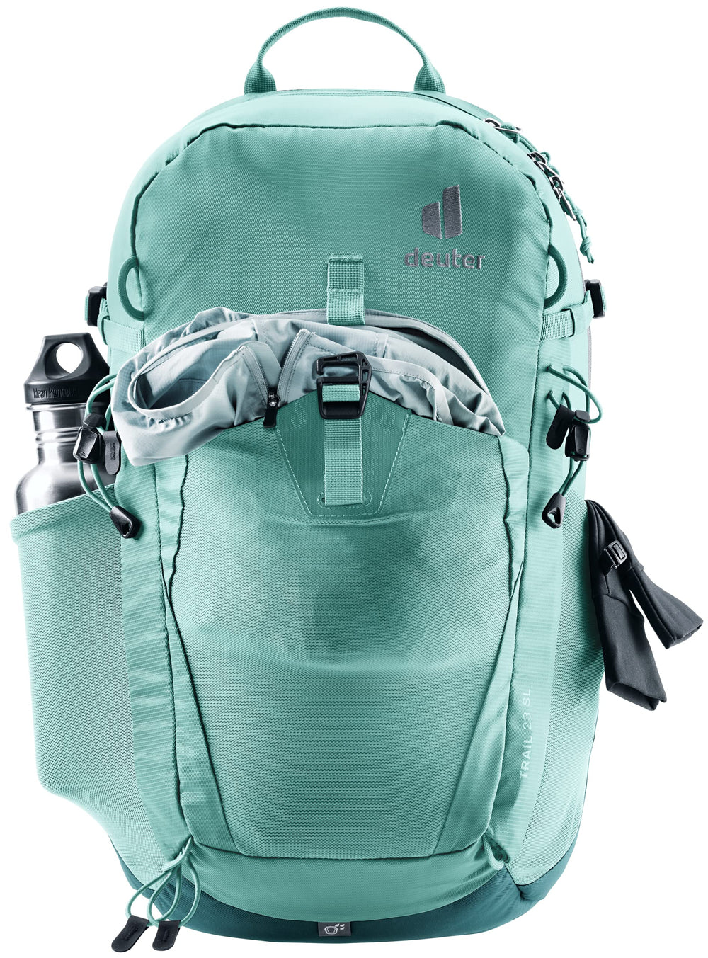 Deuter Women's Trail 23L SL side pockets for organized storage.