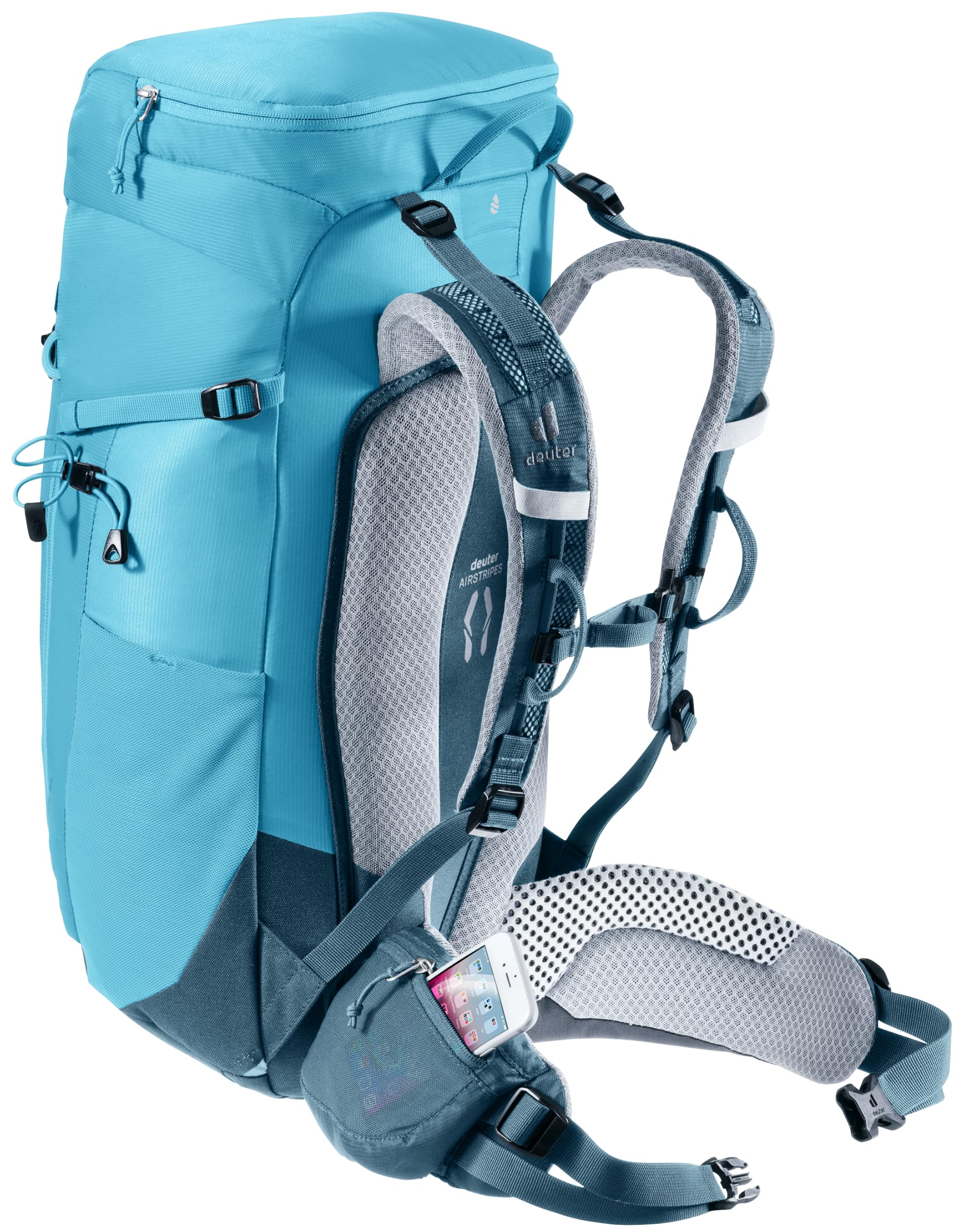 Deuter Women’s Trail 28 SL hydration-ready design supports hydration systems.
