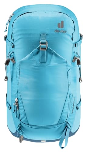 Deuter Trail Pro 31 SL ergonomic hip fins boost carrying comfort.