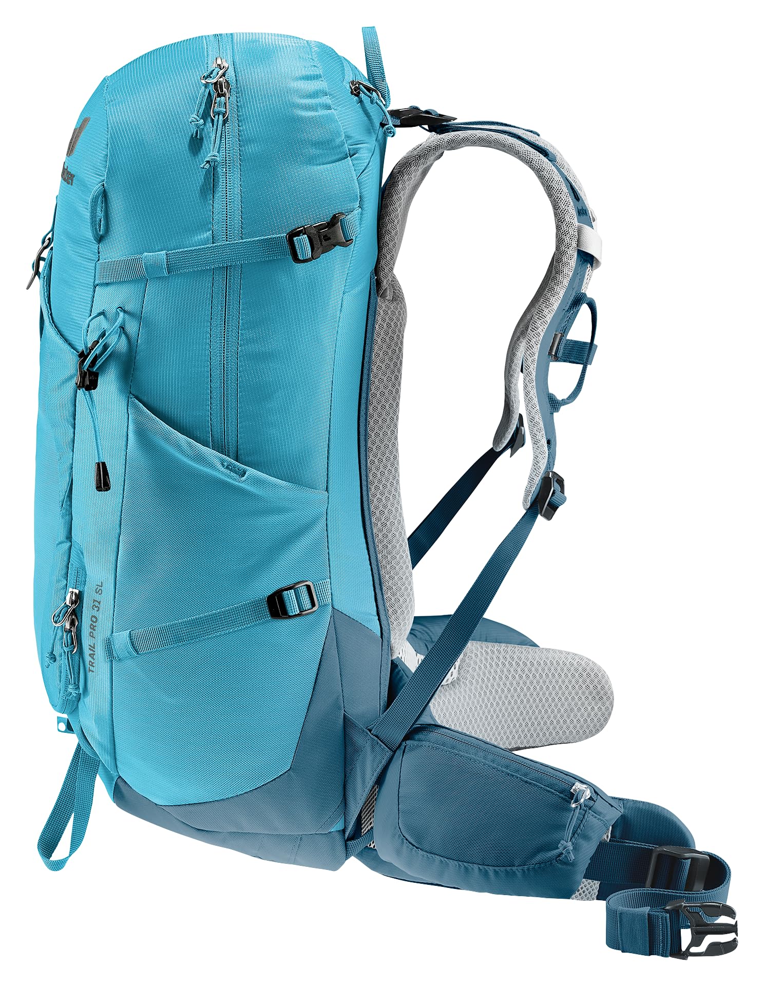 Deuter Trail Pro 31 SL large main compartment for gear.