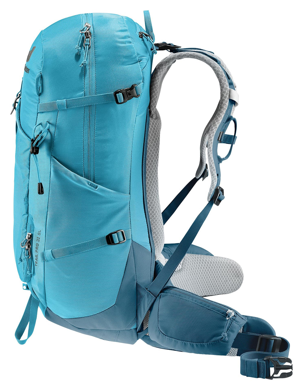 Deuter Trail Pro 31 SL large main compartment for gear.