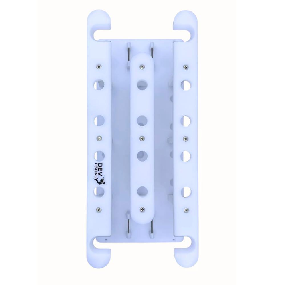 Dev Fishing fph16 indented bottom design keeps rods secure during transport.