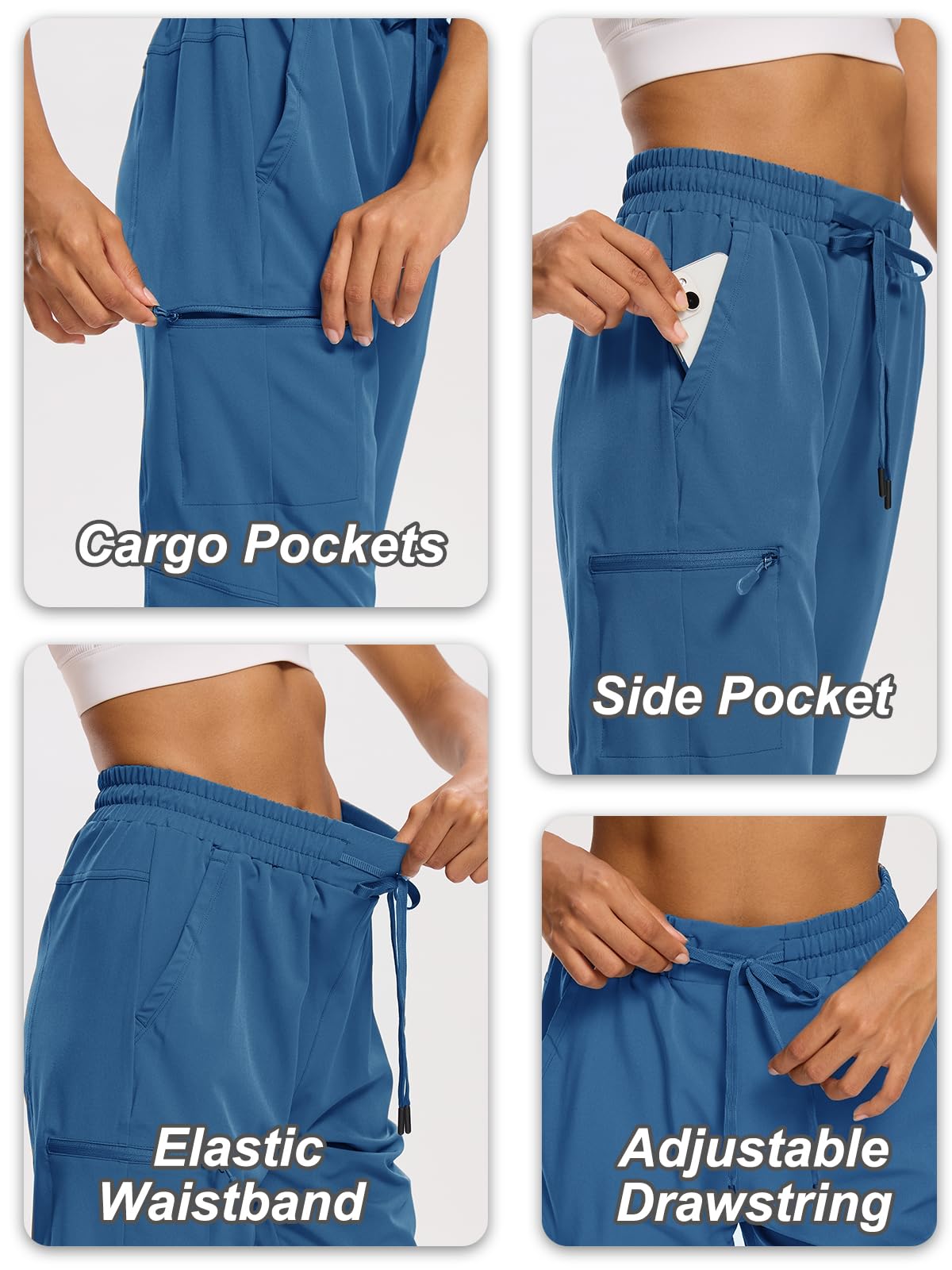 DEVOROPA fabric detail highlighting quick-dry and water resistance