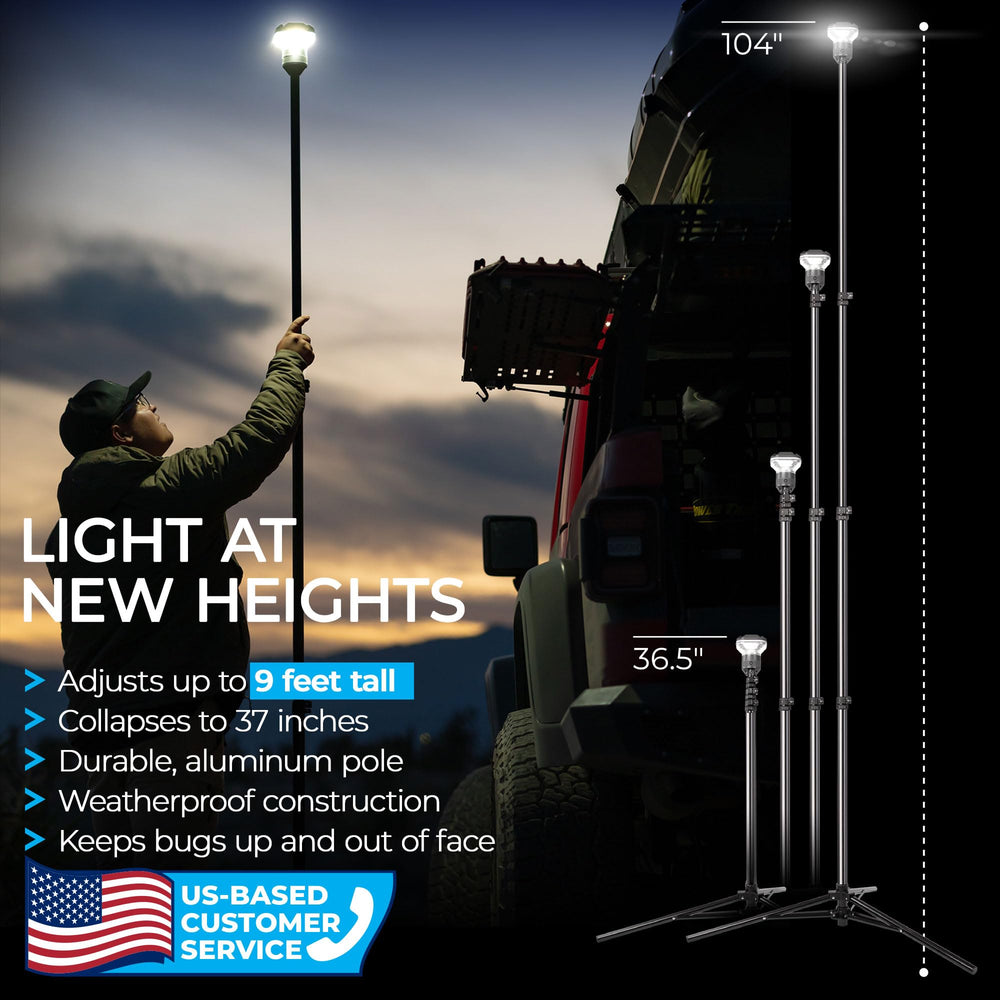 Devos LightRanger reaches 9 feet for overhead area lighting