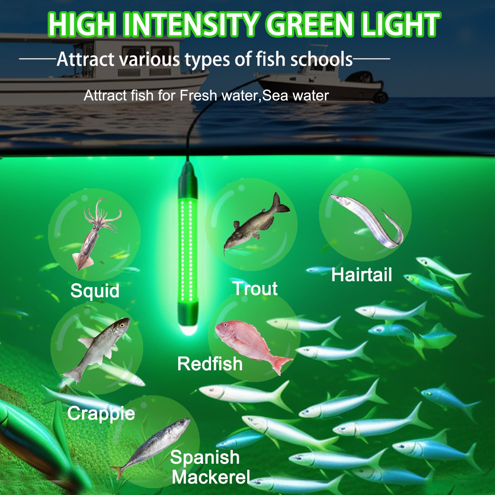 IP68 waterproof rating sealant on the submersible light