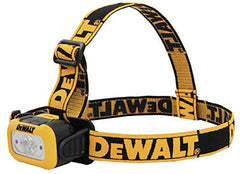 DEWALT headlamp anti-slip strap keeps the light secure on your hard hat.