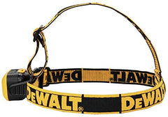 DEWALT headlamp IP54 rating protects against dust and water in tough jobs.