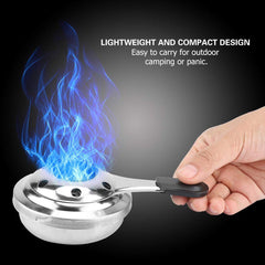 DEWIN Mini Stove lightweight design boosts portability for backpacking adventures.