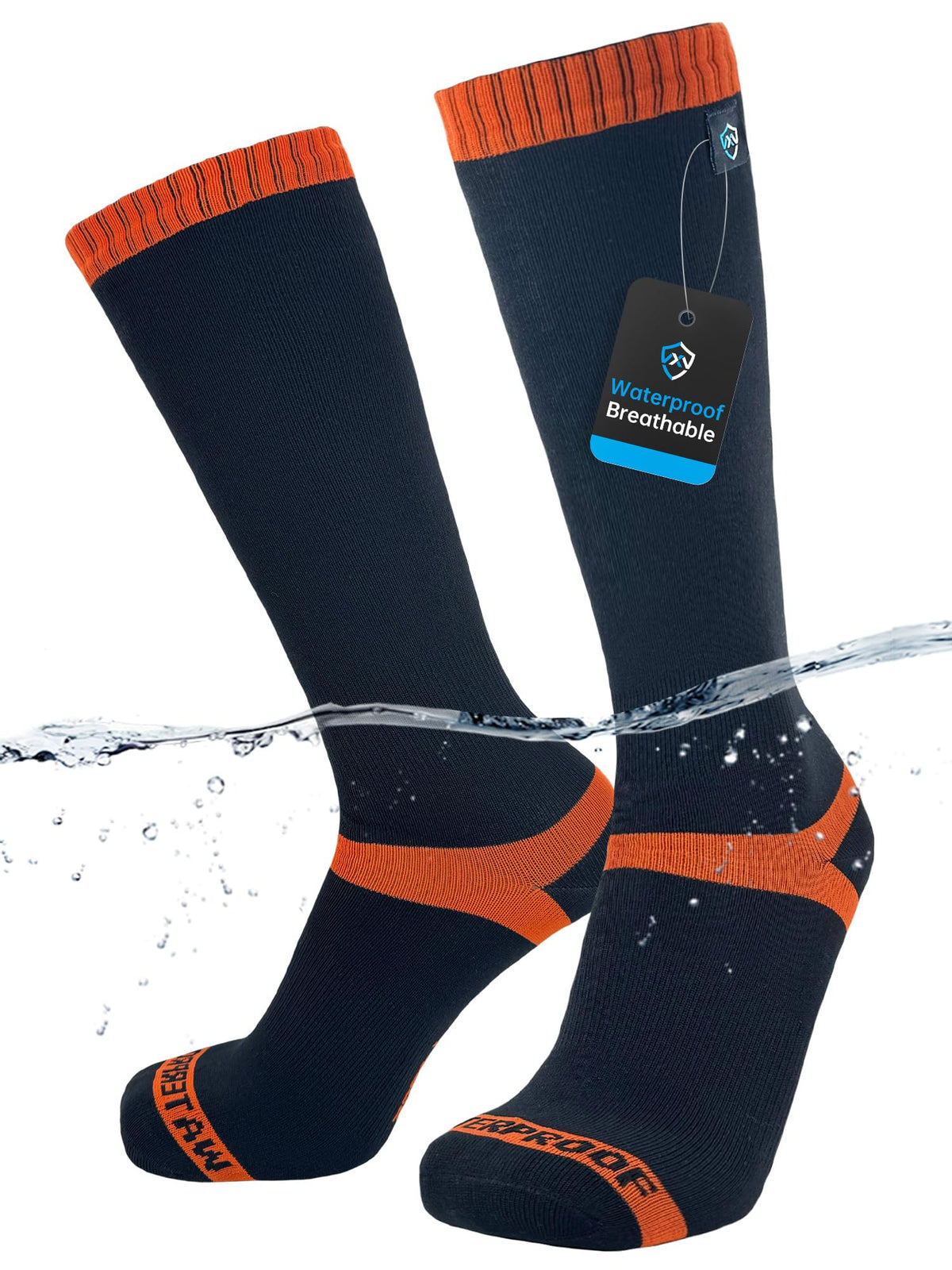 DexShell Hytherm Pro merino terry inner for warm, comfortable cold-weather hikes.