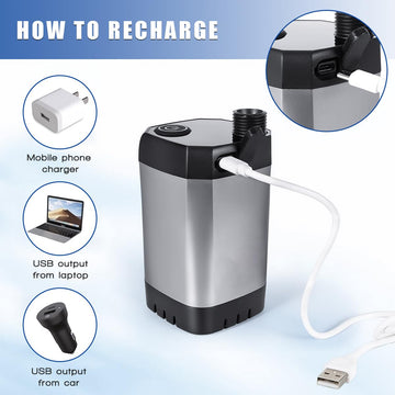 DEYOT portable shower outdoor hiking-ready kit for travel