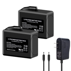 DFTIM 2pack battery front view — compact power for extended heated gear