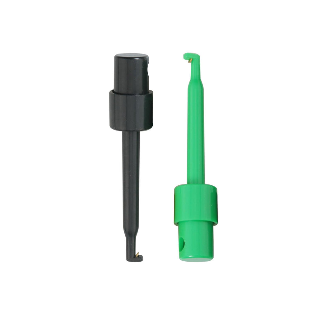 Long-tip plastic fly hook pliers for fly tying – side angle