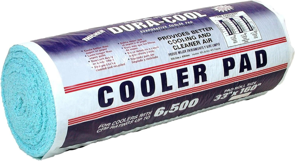 Dial Manufacturing Duracool Roll 29x144 product shot highlighting durable, high-efficiency cooler pad.