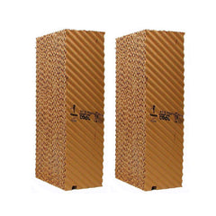 Dial Mastercool cooler pad packaging dimensions 29.25in H x 20.75in L x 16.75in W for transport.