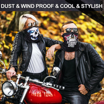 Didaey gaiter protects from sun, dust, wind, and cold during outdoor sports.