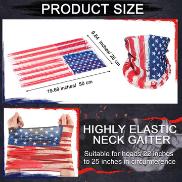 Didaey skull-pattern gaiter, bold style while shielding wind exposure.