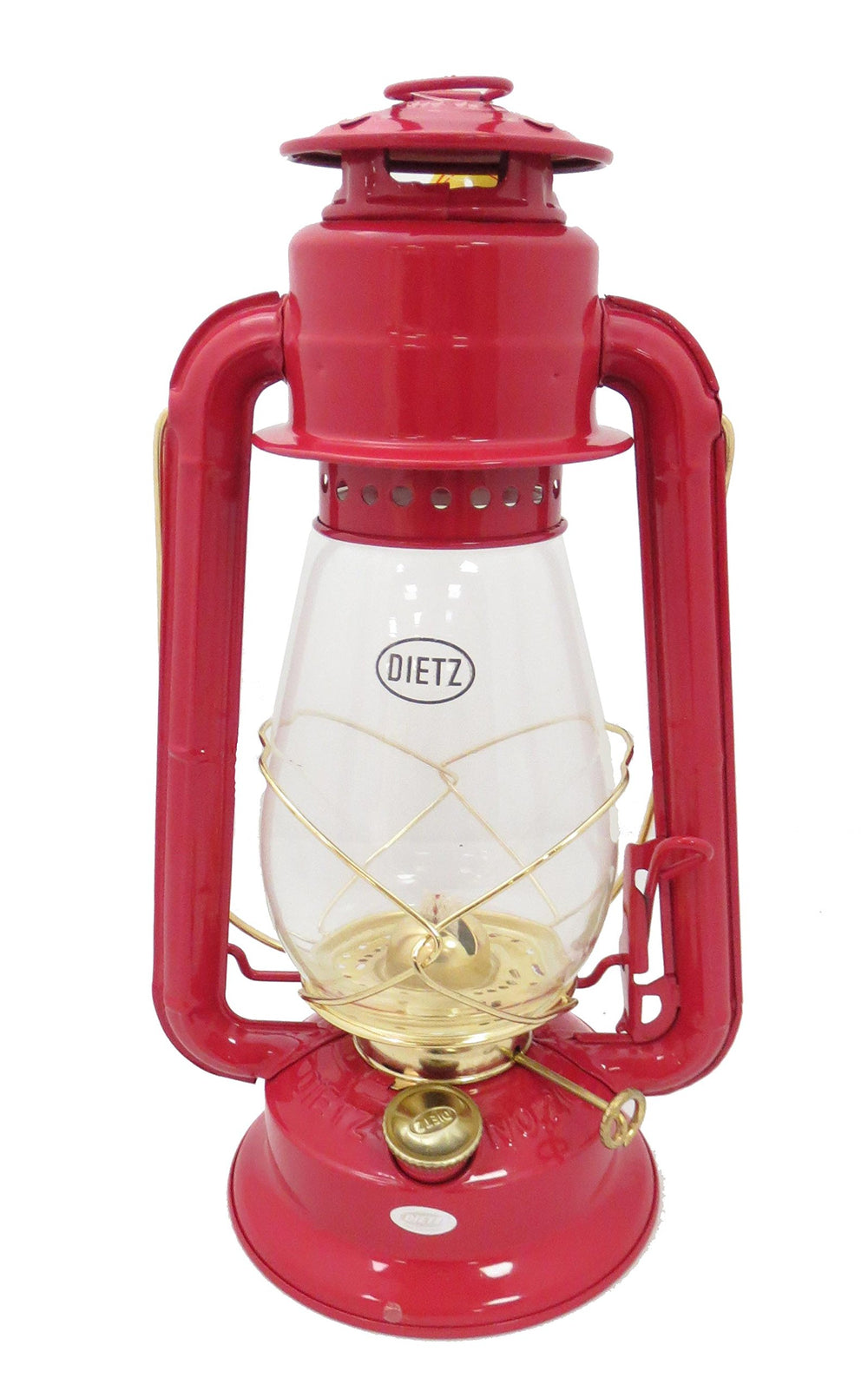 Dietz 20 Junior Lantern side view highlighting sturdy base for stable outdoor use