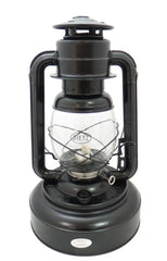 Dietz #2500 Jupiter Lantern front view in black for reliable camping lighting.