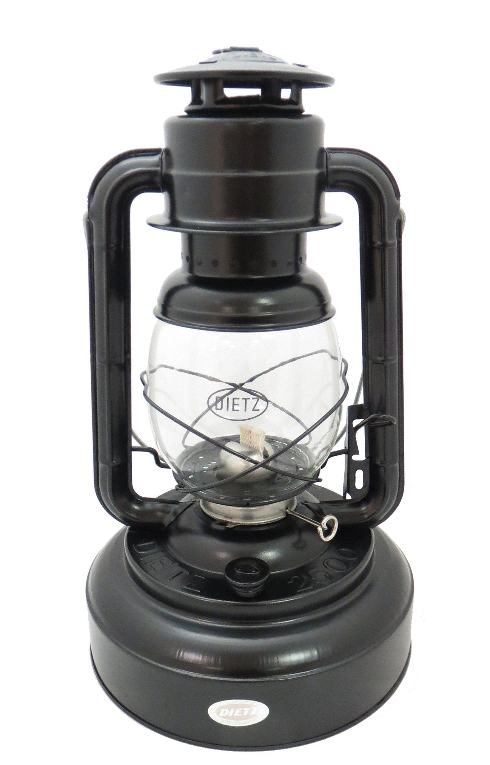 Dietz Jupiter Lantern side view showing sturdy build for emergency lighting.