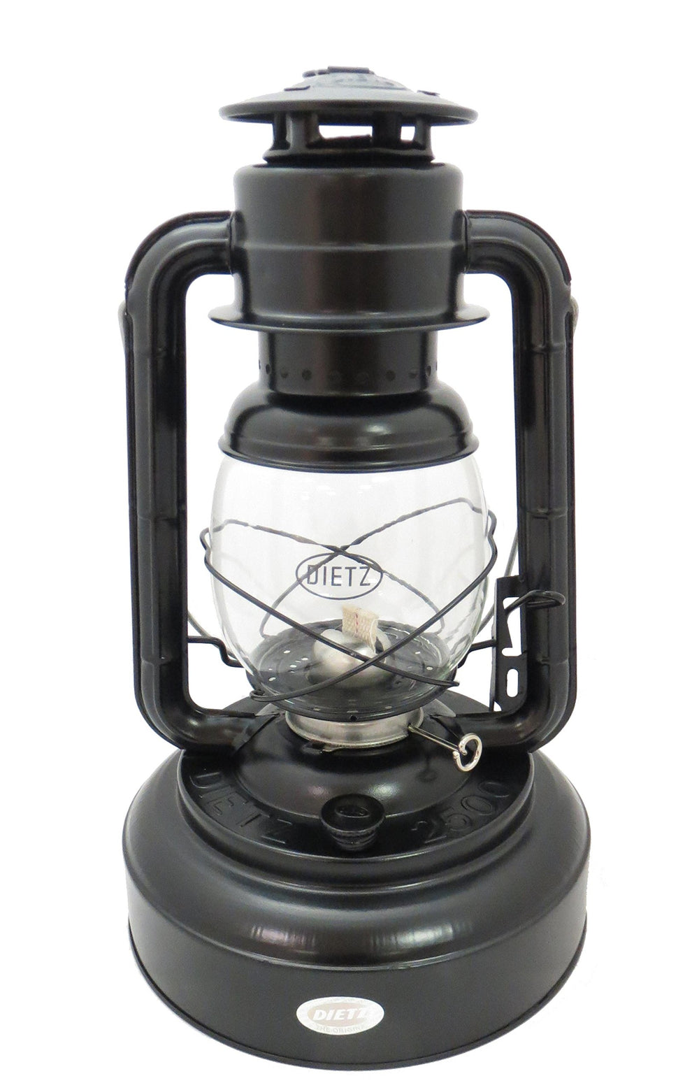 Dietz Jupiter Lantern side view showing sturdy build for emergency lighting.