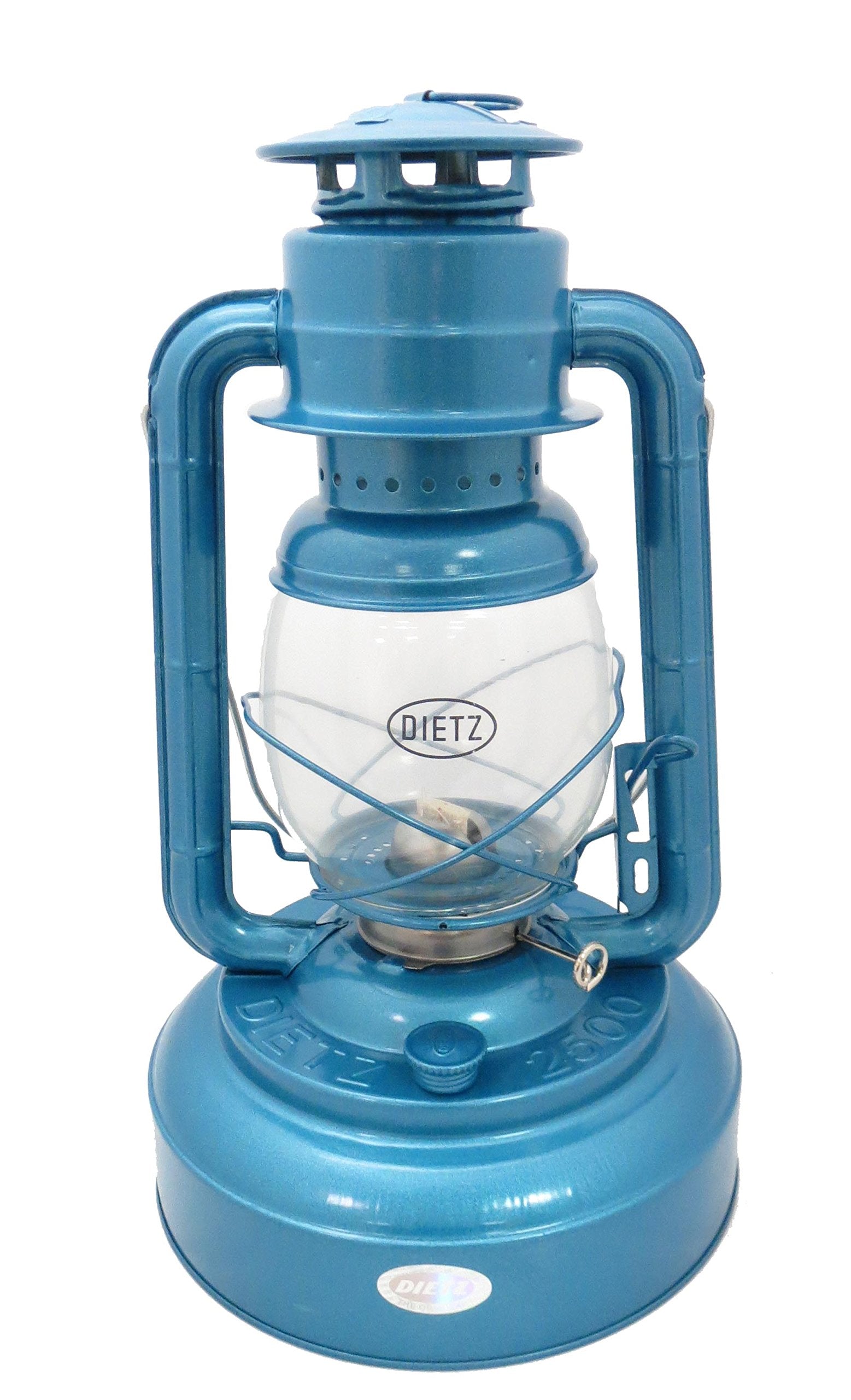 Dietz 2500 Jupiter lantern wick close-up shows 7/8 inch wick for steady burn.