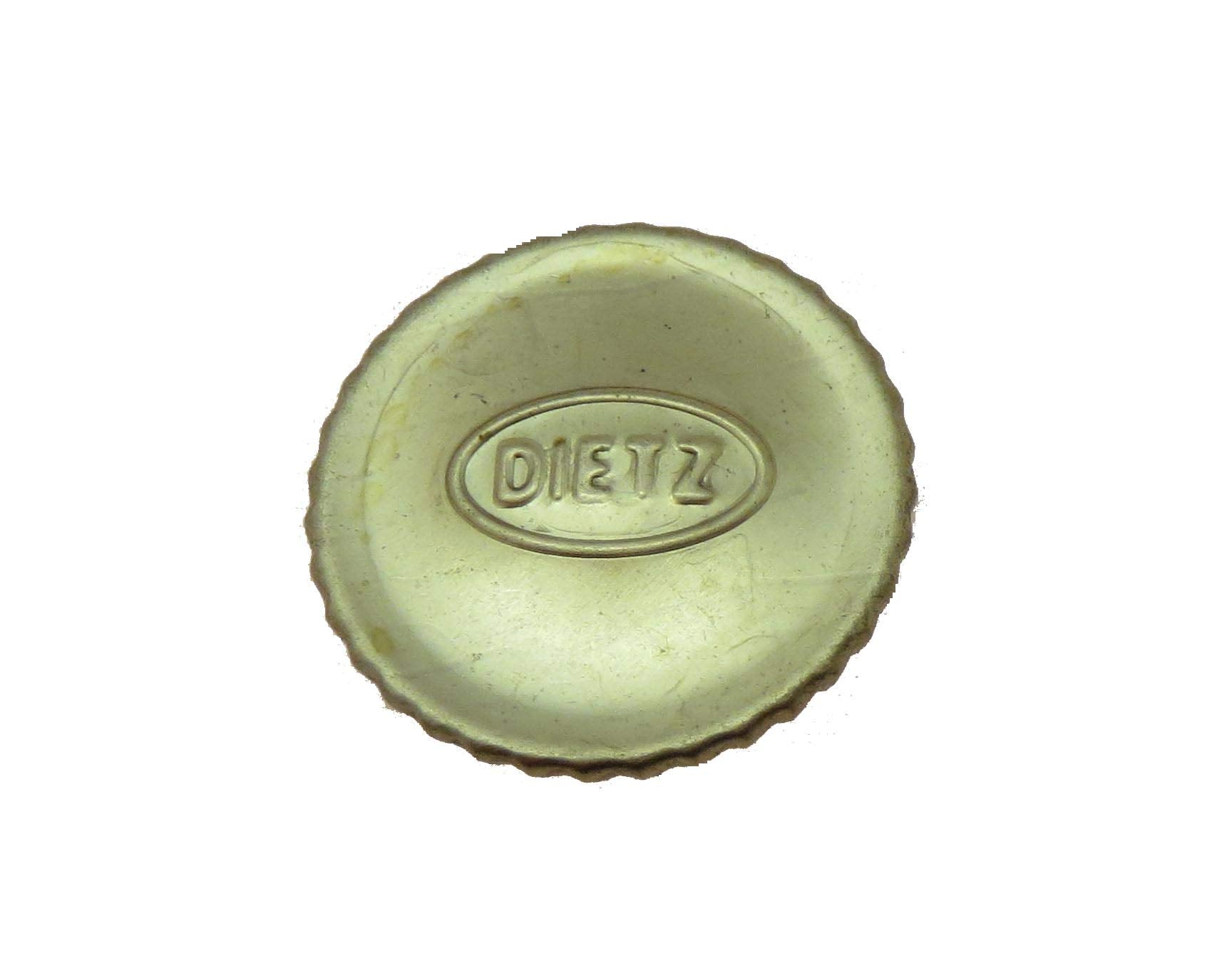 Dietz Filler Cap black close-up; easy installation for quick lantern maintenance.