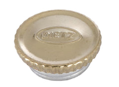 Dietz Filler Cap blue front view; replacement part for reliable lantern sealing.