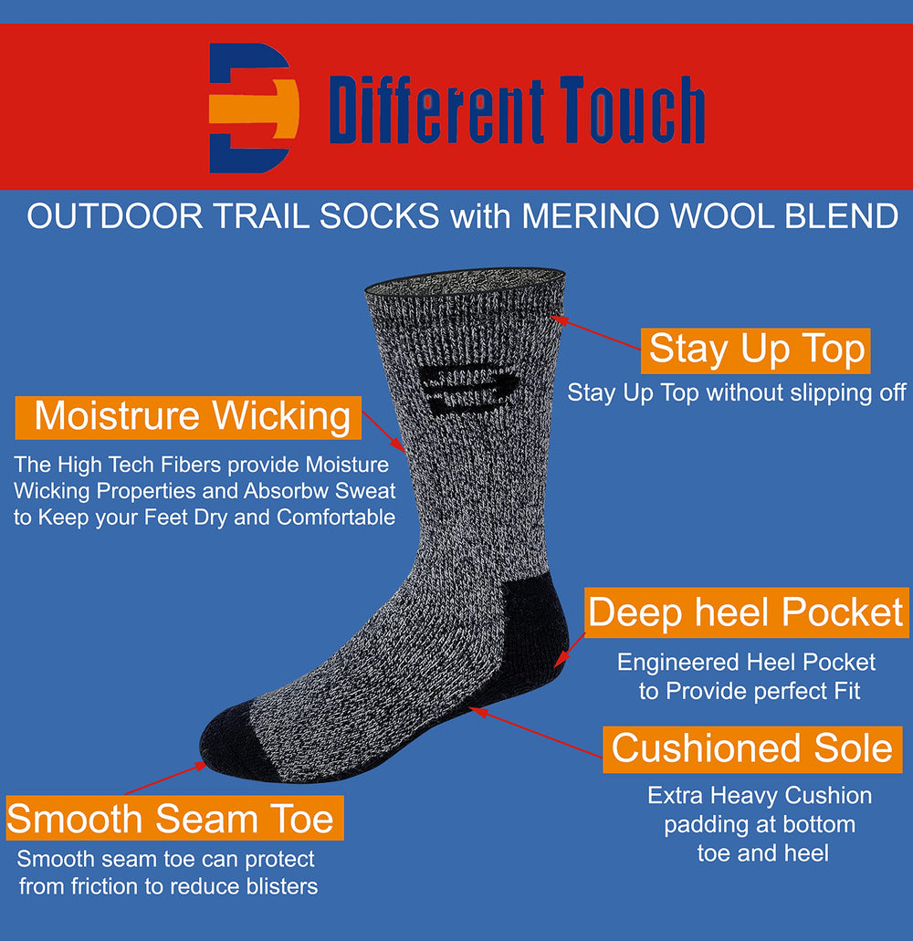 Different Touch moisture-wicking foot bottom close-up highlights moisture management during activity.