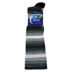 Different Touch wool socks highlight ventilation zones and water resistance for cold days.
