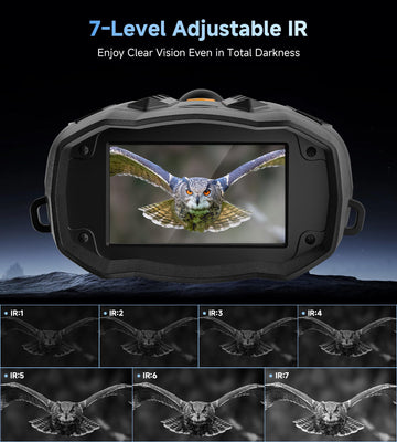 DIGIGOOD 3-inch display close-up for accurate night targets.