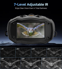 DIGIGOOD 3-inch display close-up for accurate night targets.