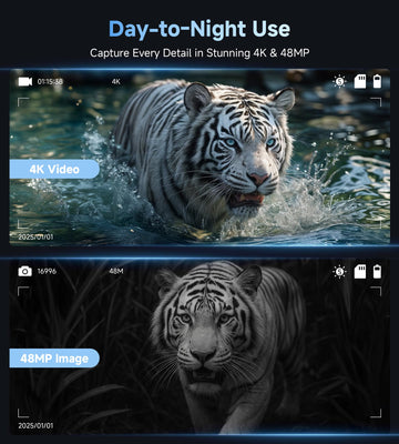 DIGIGOOD night vision battery 7000mAh powering long camping sessions.