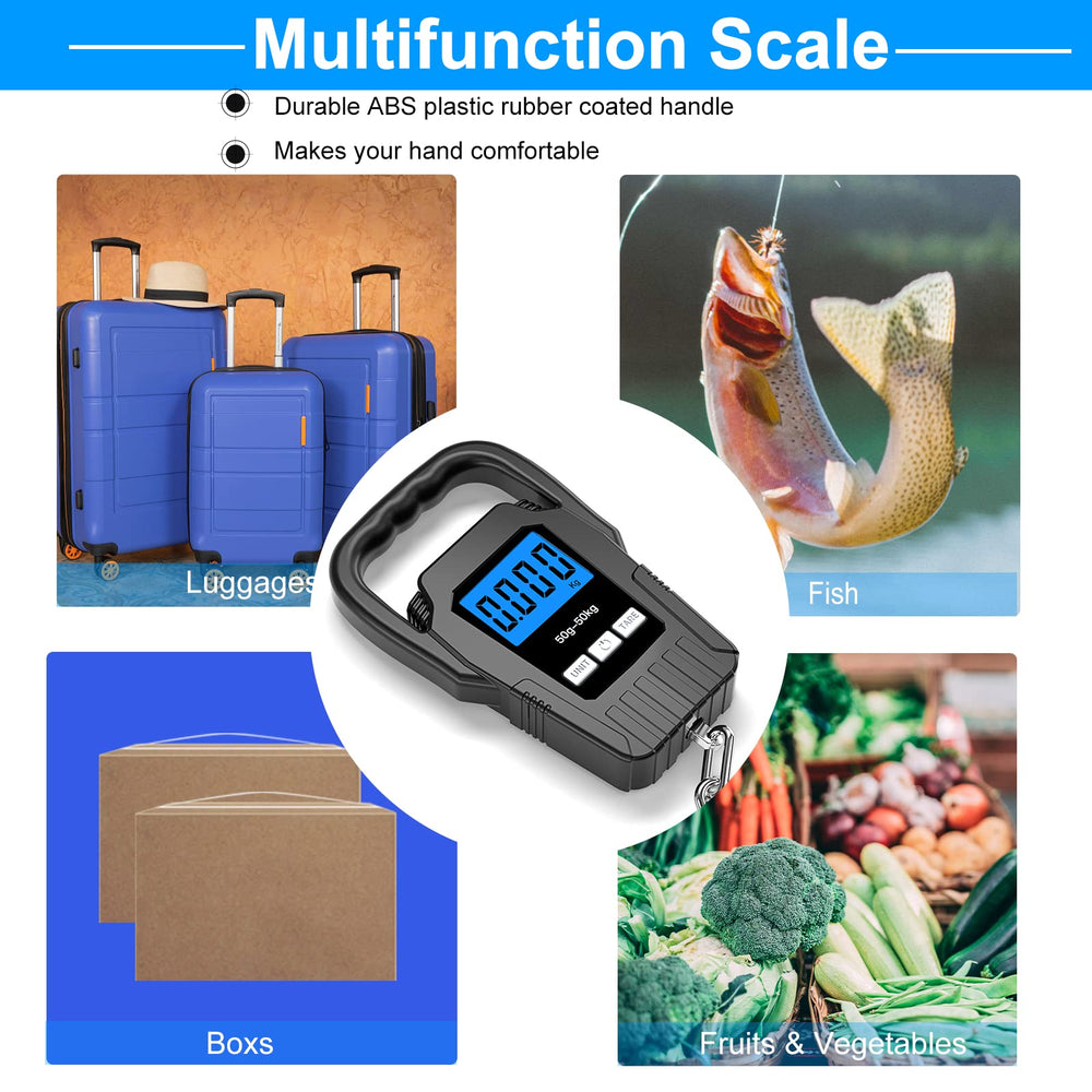 Black SKEAP fish scale with packaging and accessories