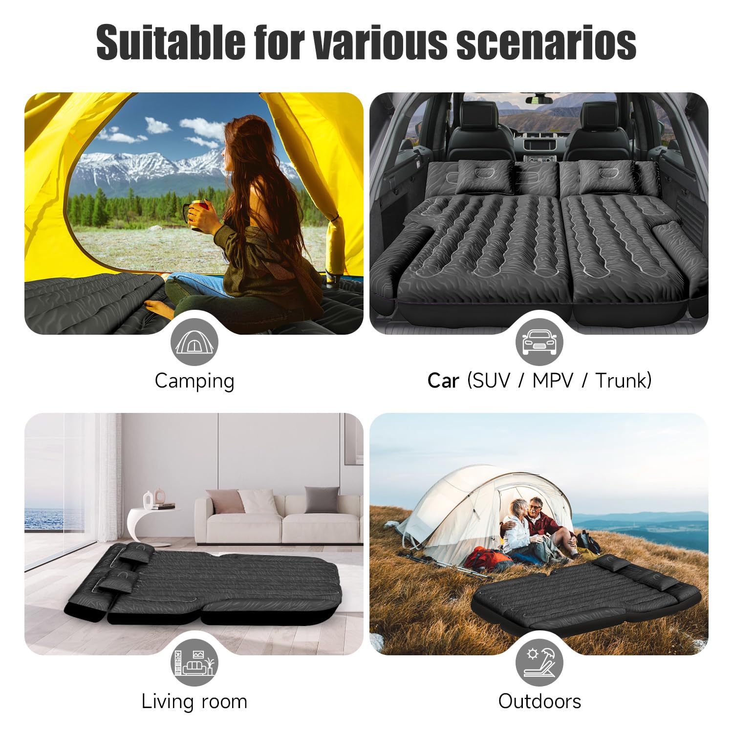 DikaSun carry bag and instruction keep everything organized for travel