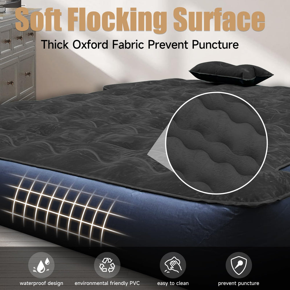 DikaSun truck bed mattress supports up to 600 pounds for family trips.
