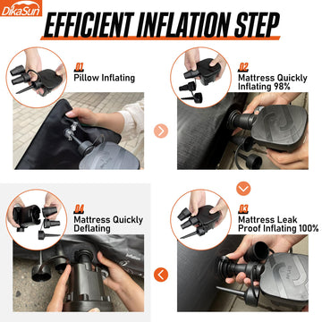 DikaSun truck bed mattress provides ergonomic, comfortable sleep on the go.