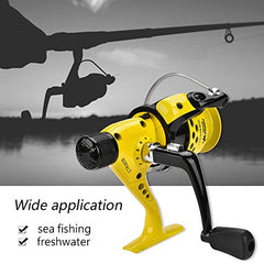 Dilwe 12-ball-bearing-gearing system delivers smooth retrieves during long casts.
