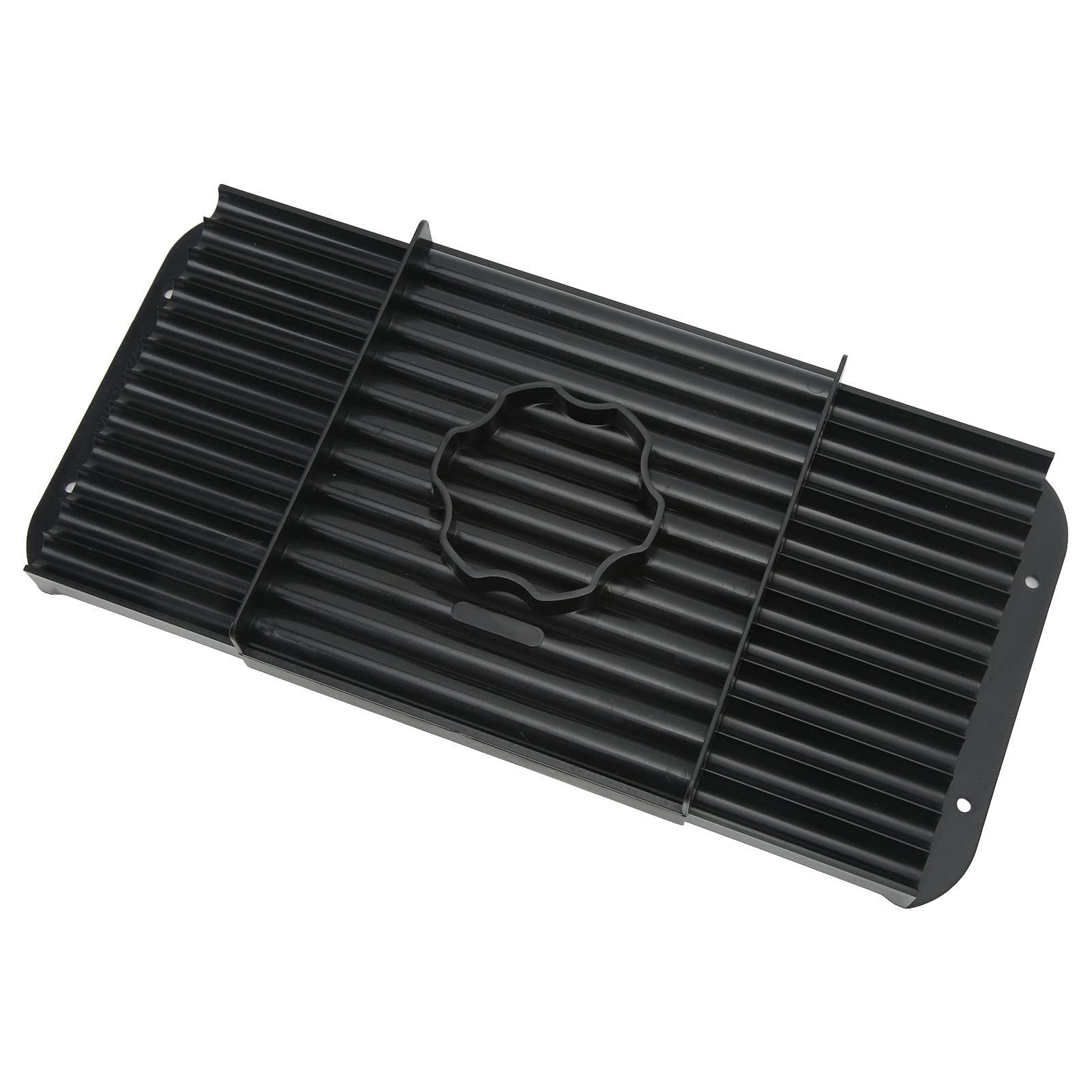 Front view of Dilwe Bait Rolling Plate in ABS plastic