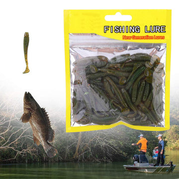 Dilwe compact, lightweight lure pack easy to carry on fishing trips.