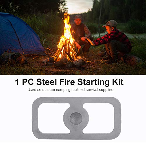 Dilwe Fire Starting Tool high-carbon steel ensures durability under rugged outdoor conditions.