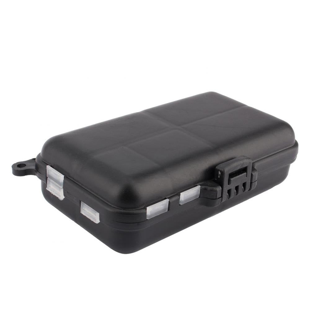 Dilwe box keeps hooks, weights, and baits neatly separated and ready.