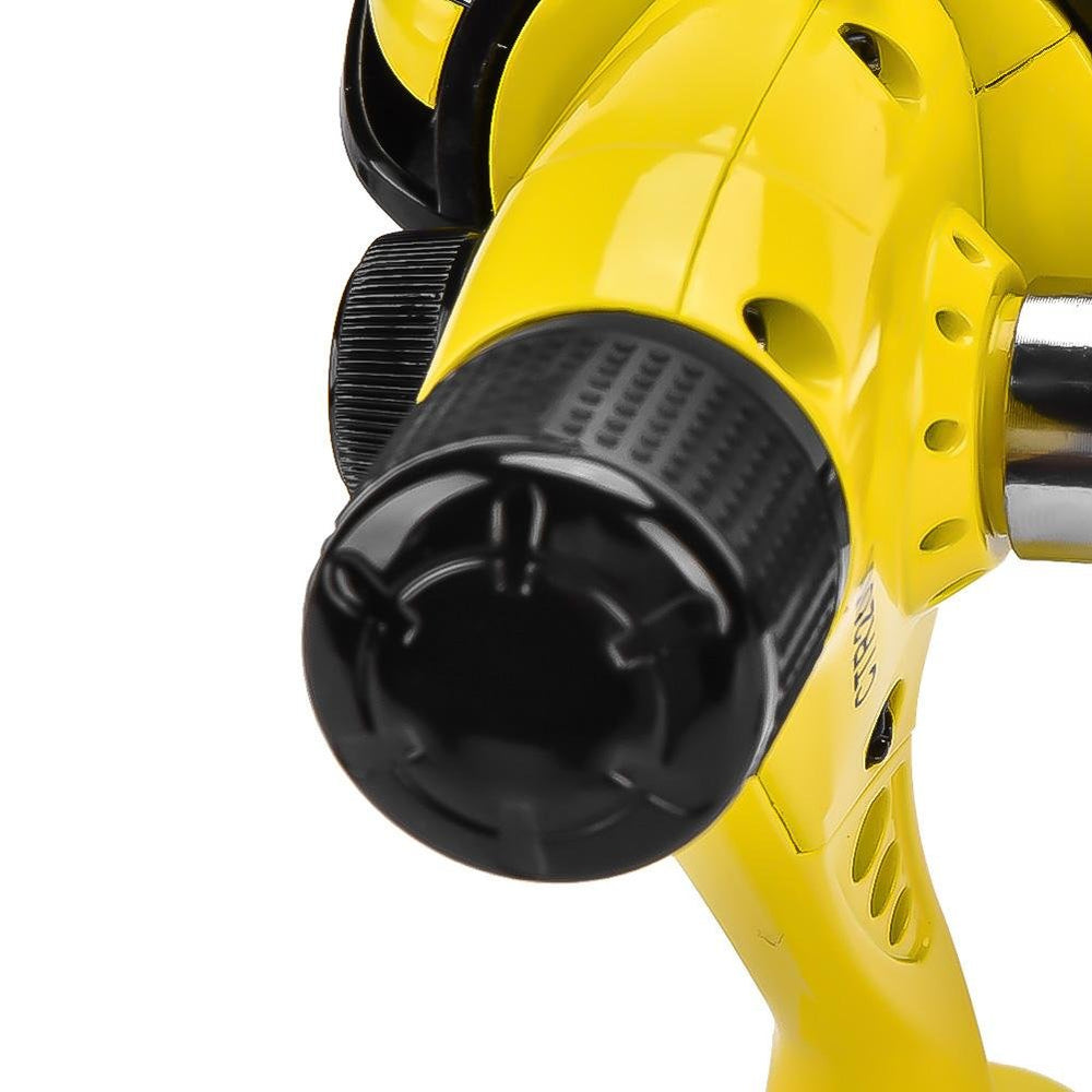Dilwe non return lever detail aids precise line length control