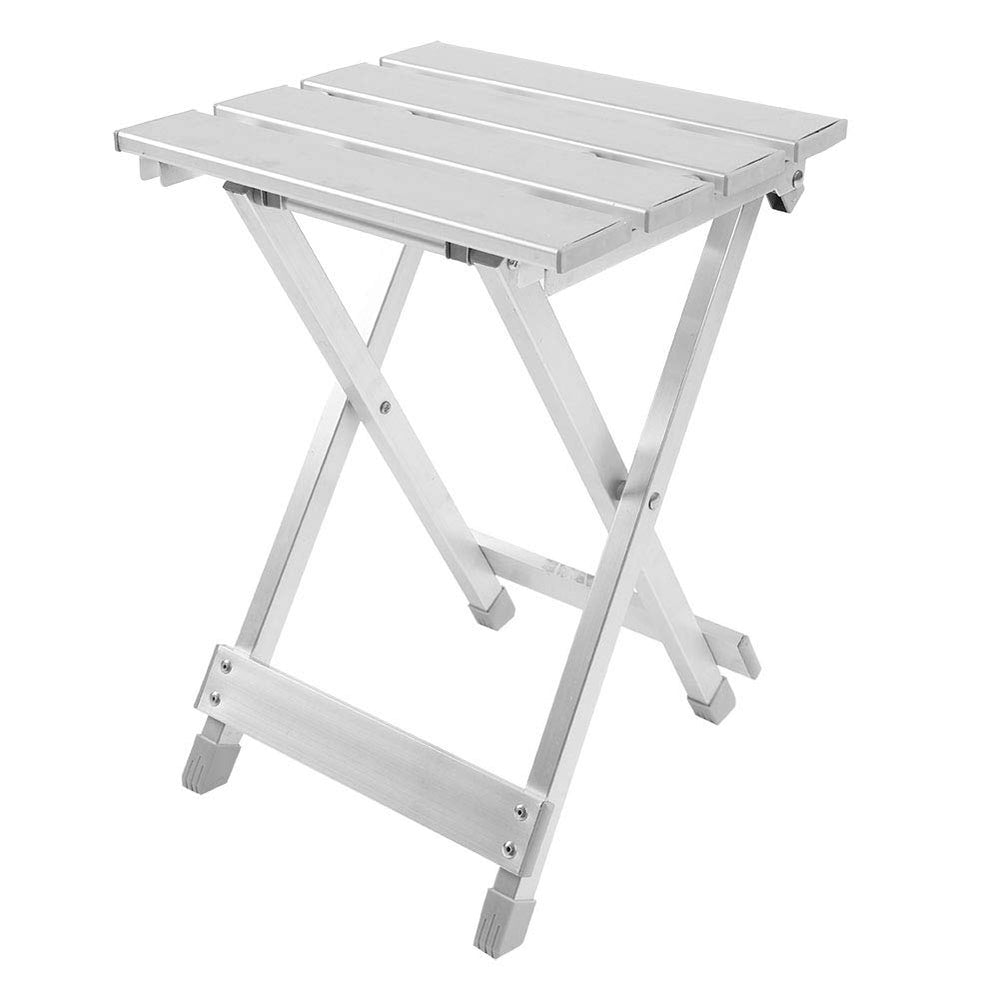 Dilwe folding stool with anti-slip legs for secure camping seating