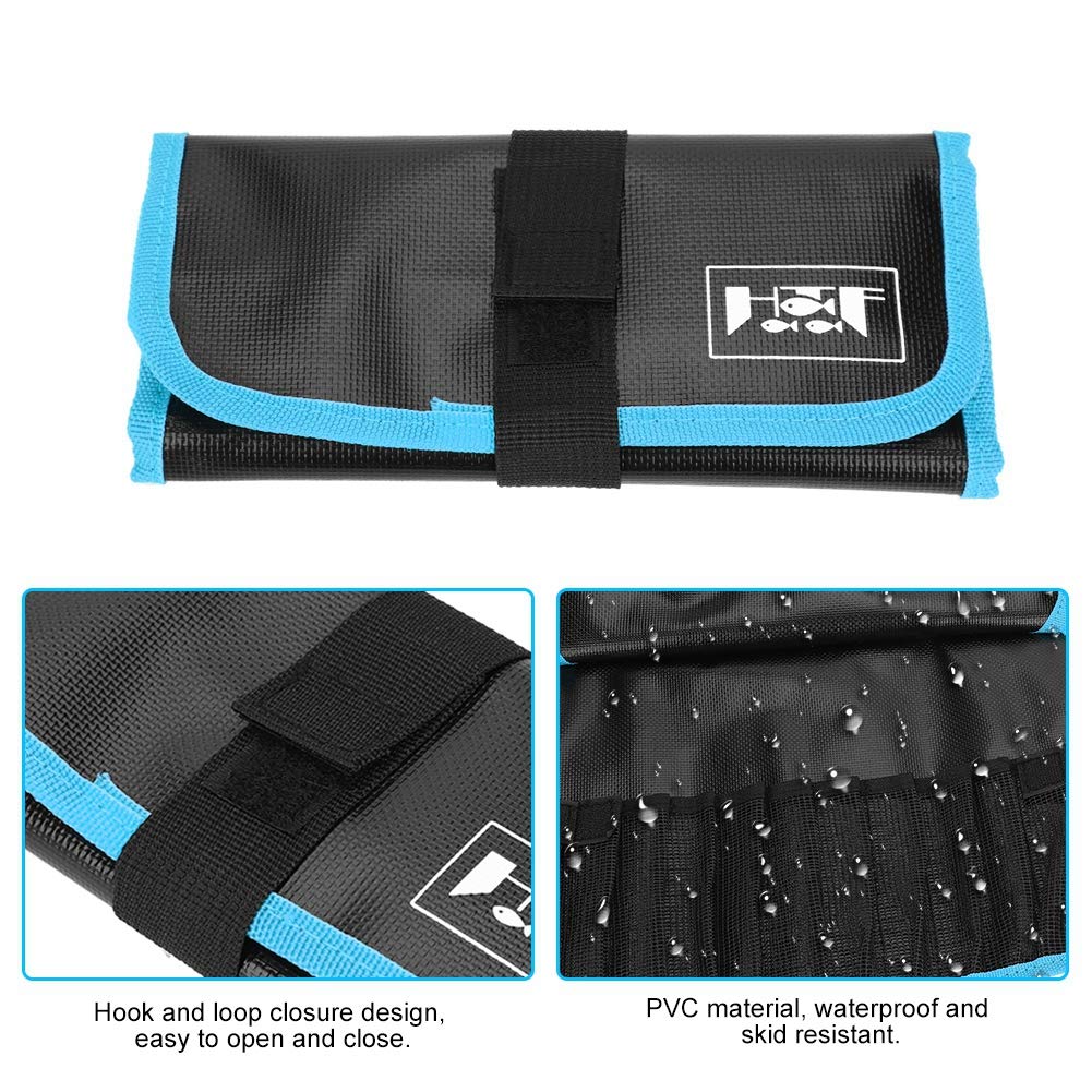 Dilwe jig bag blue-storage-illustration shows versatile organization for gear.
