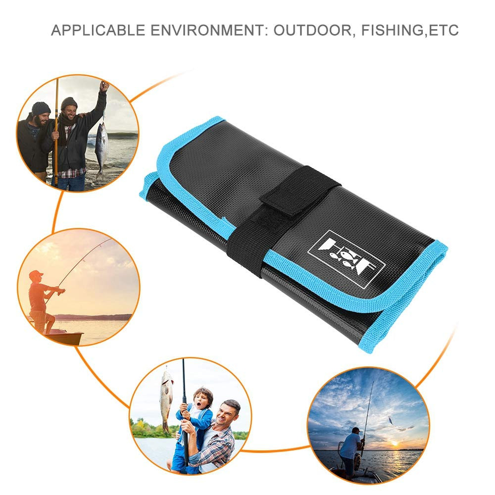Dilwe lightweight blue case for travel emphasizes easy packing.