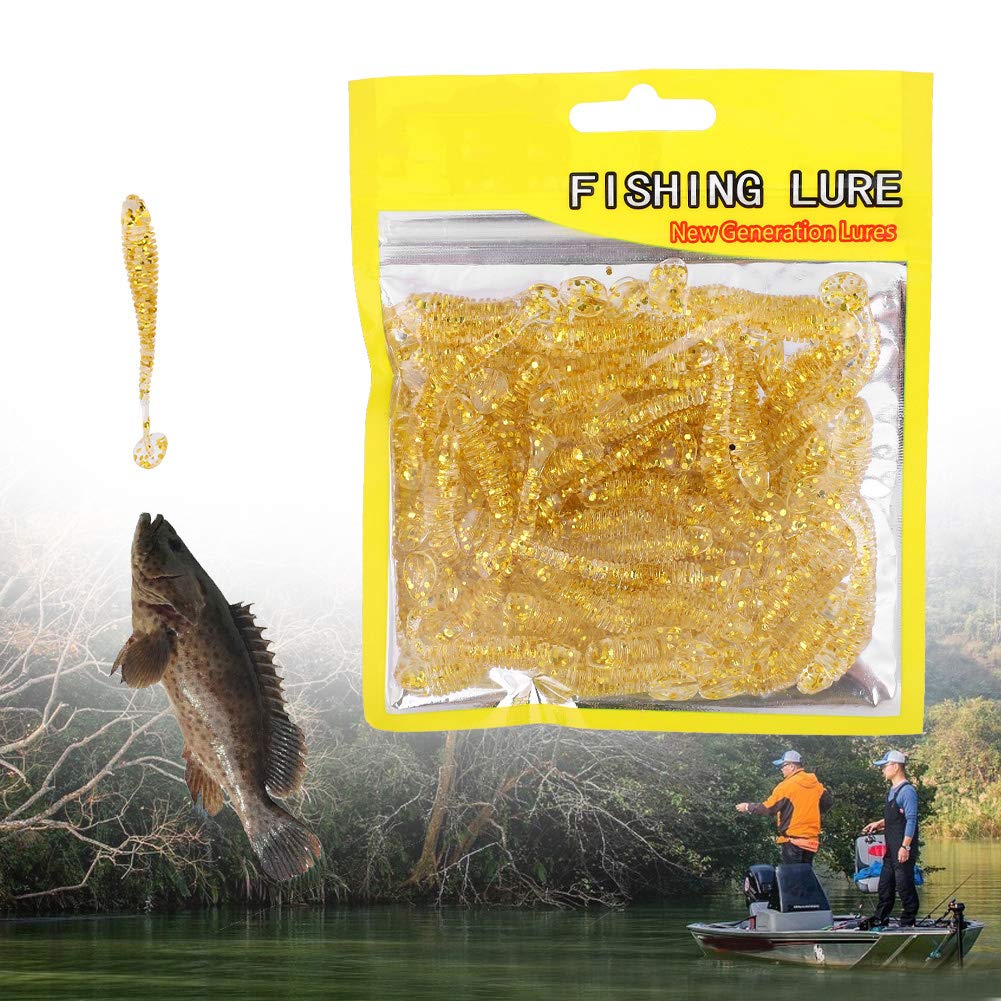 Dilwe packaging includes 50 pieces compact and portable for on the go anglers