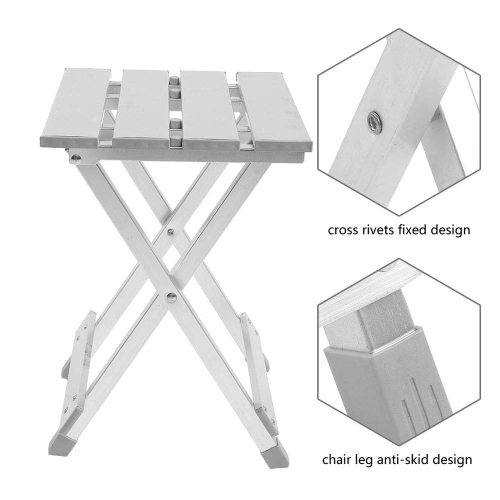 Dilwe portable camping stool ready for hikes and picnics